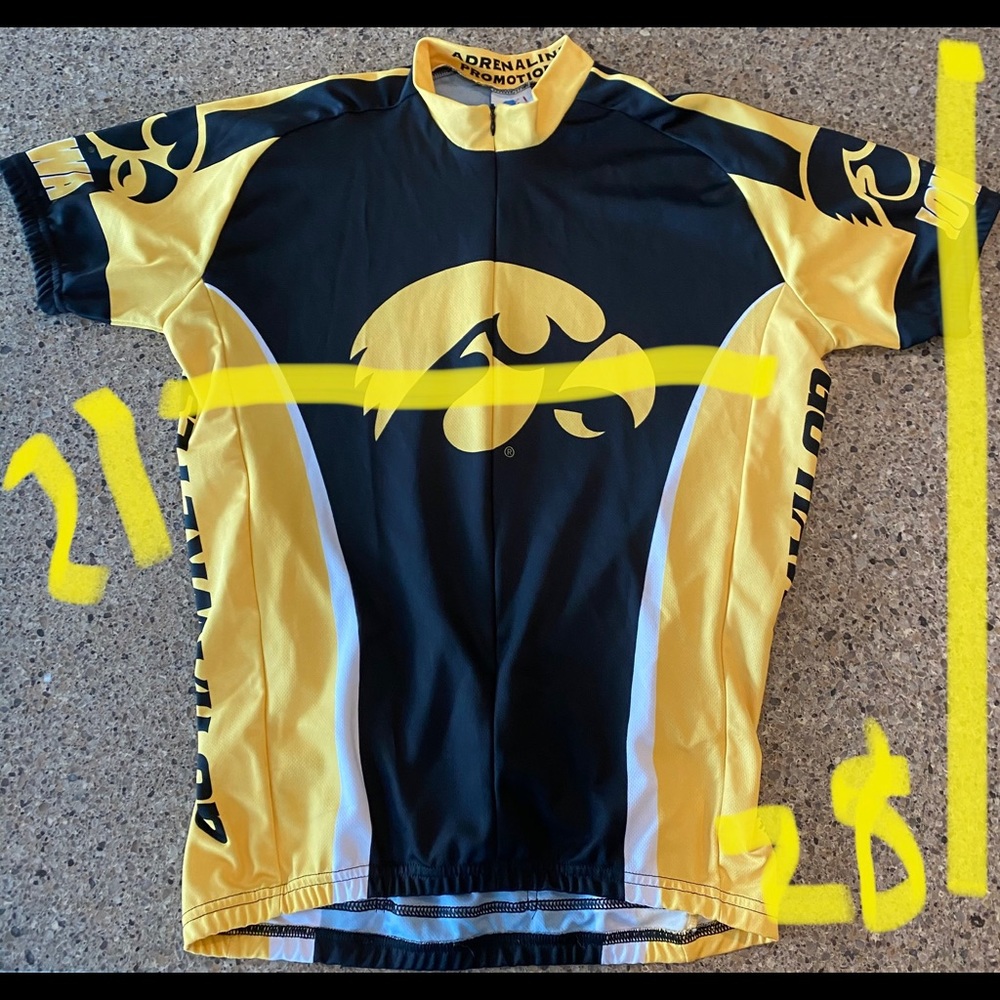 Iowa Hawkeyes Bike Jersey